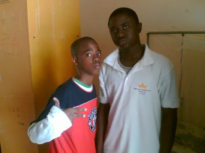 momar with  lincoln beros